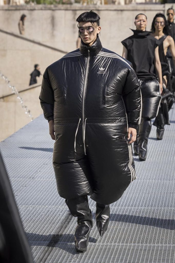 défilé rick owens FWSS2027 x adidas